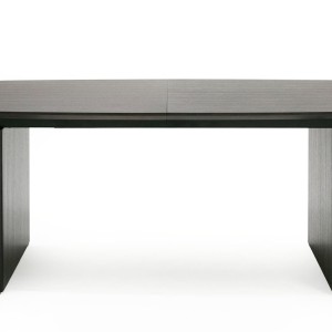 Modrest Calhoun - Mesa de comedor extensible moderna de roble ahumado