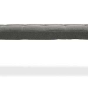 Modrest Cici - Banco contemporáneo de latón antiguo y gris