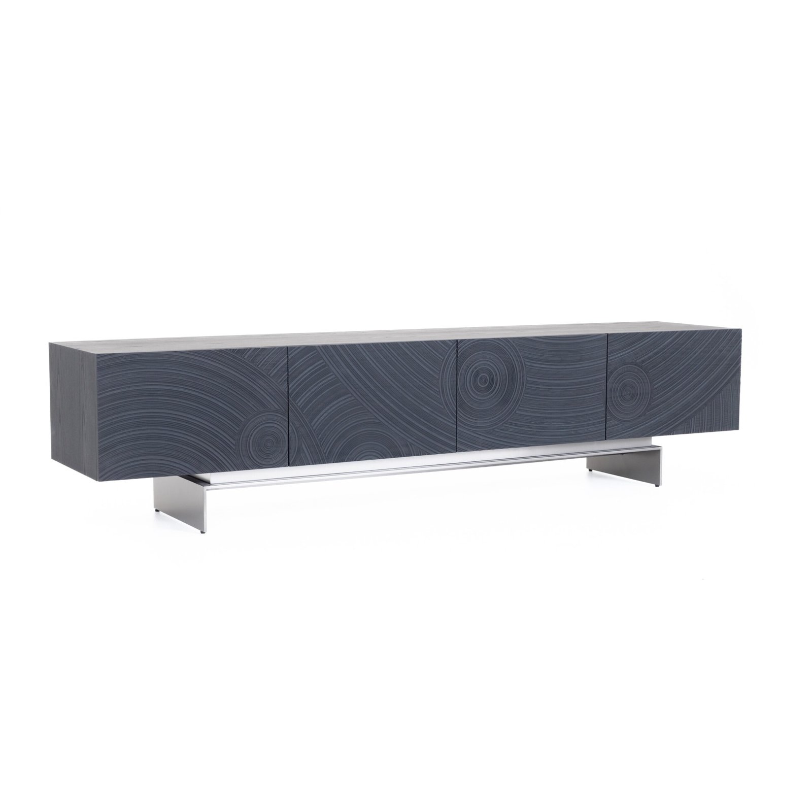 Lamod Cirque - Mueble para TV moderno de fresno negro - Image 3