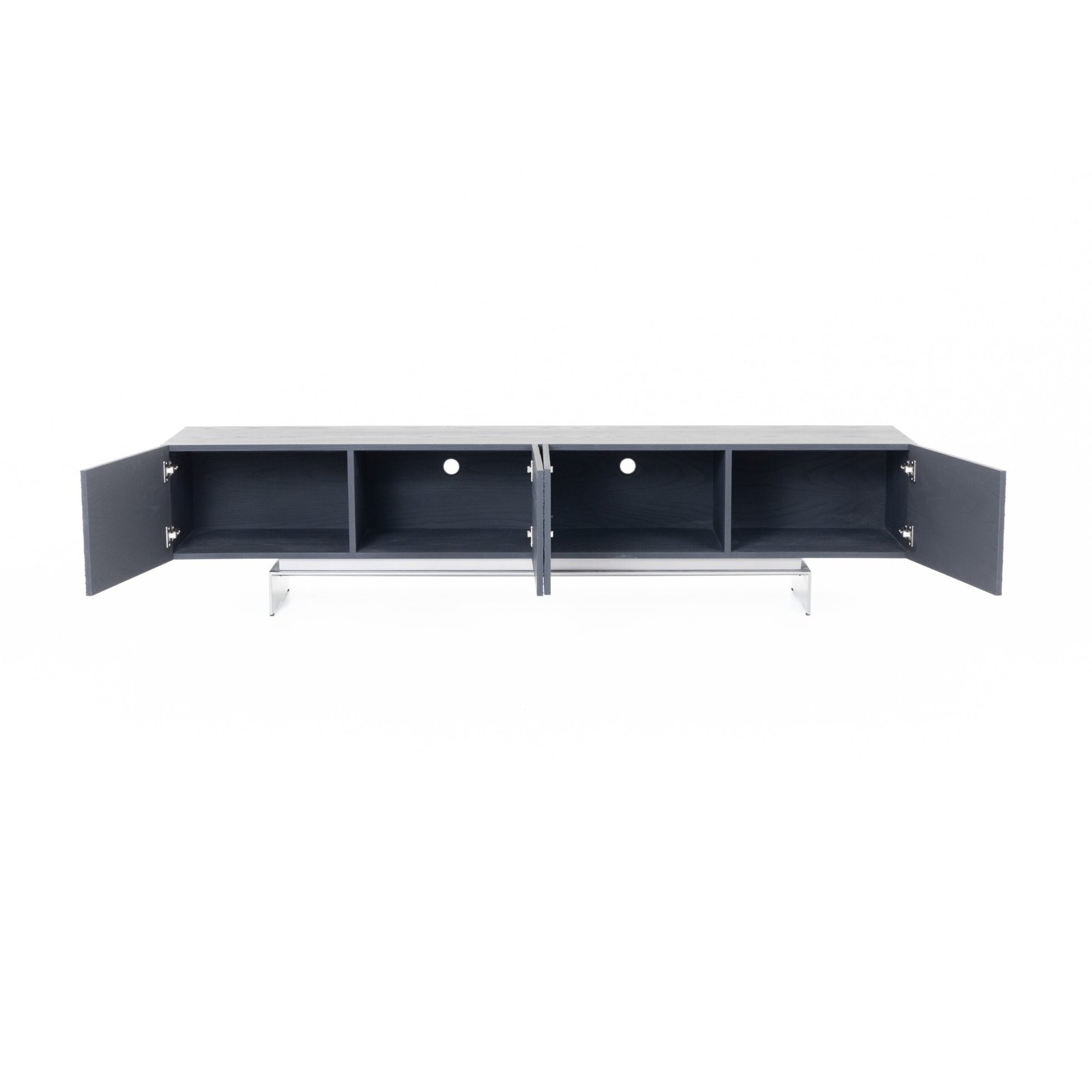 Lamod Cirque - Mueble para TV moderno de fresno negro - Image 5