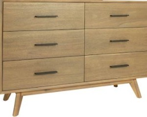 Modrest Claire - Cómoda contemporánea de nogal