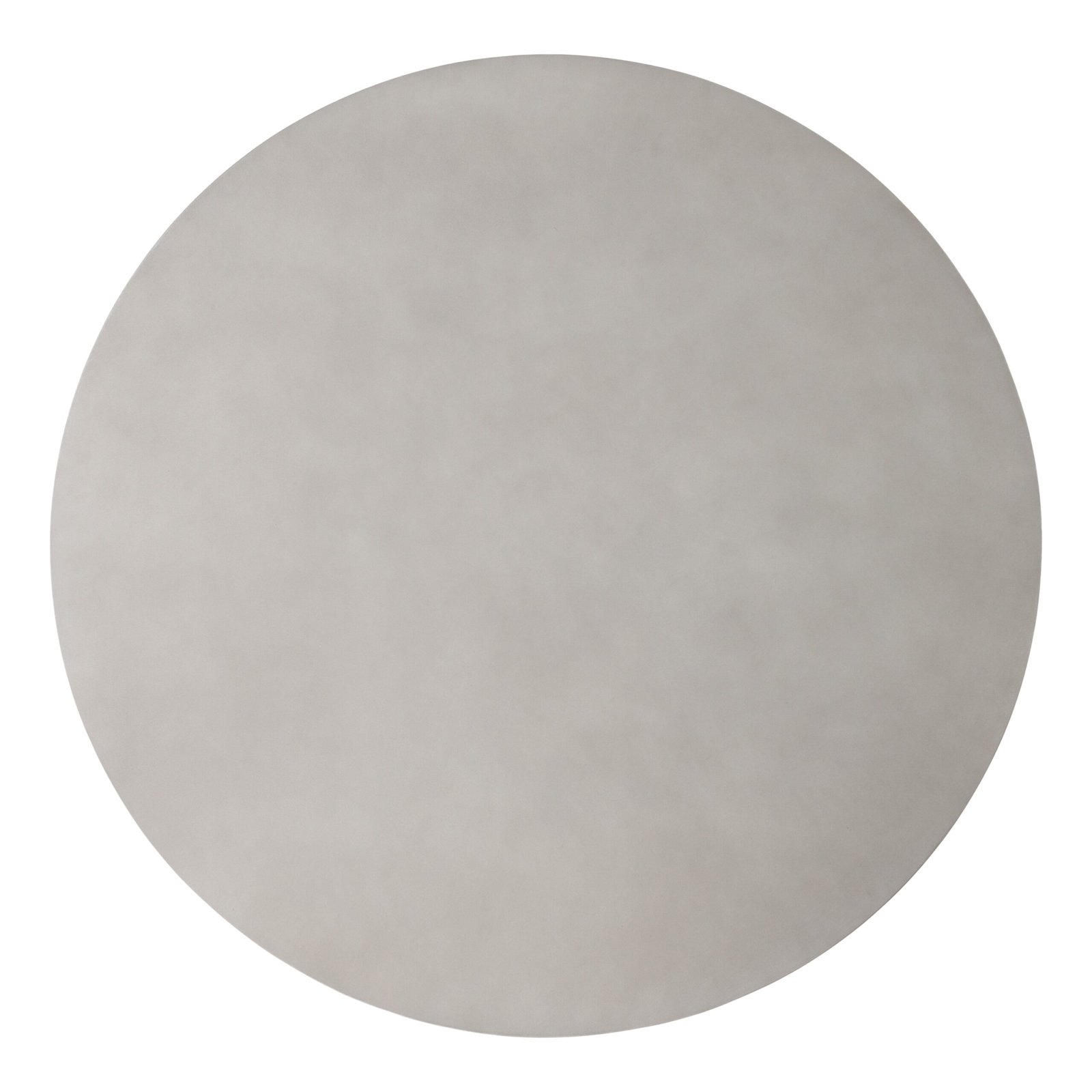 Modrest Duncan - Mesa de comedor redonda moderna de imitación de hormigón + nogal - Image 2