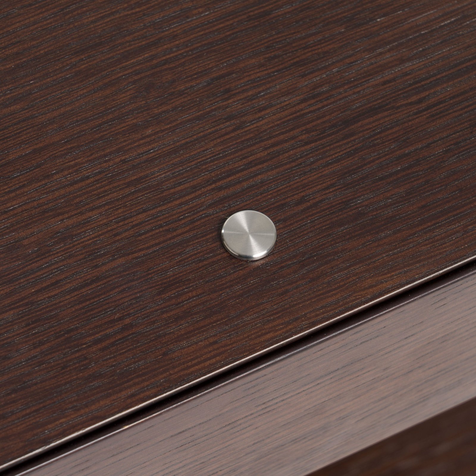 Mesita de noche moderna Modrest Esso de roble marrón - Image 5