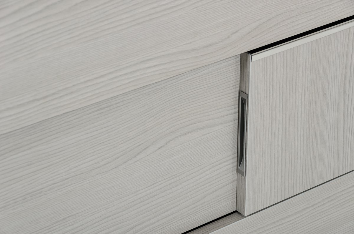 Cómoda gris moderna italiana Modrest Ethan - Image 3