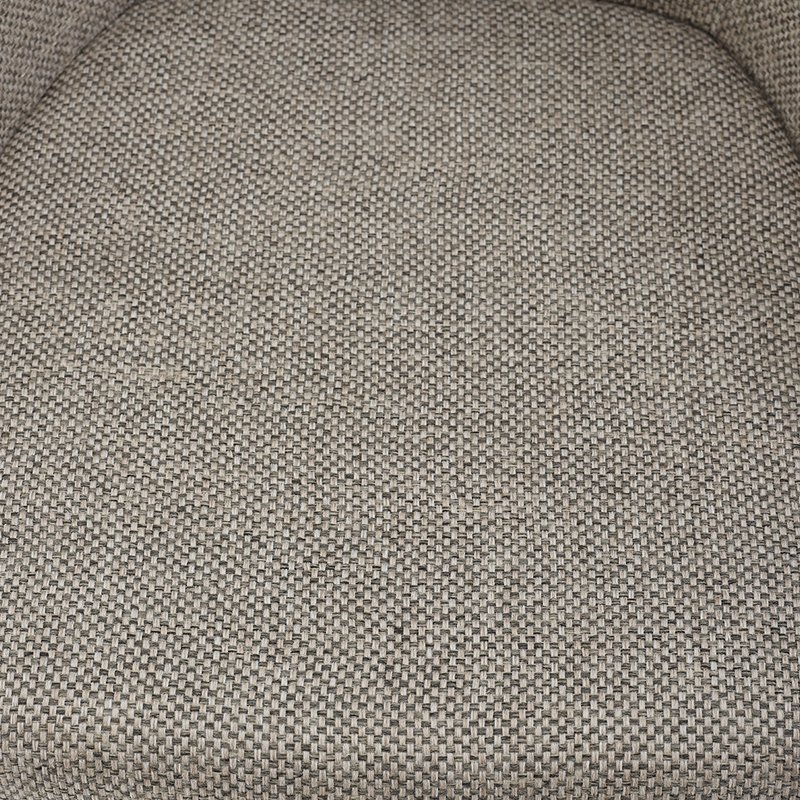 Stark - Silla de comedor moderna de tela gris claro (juego de 2) - Image 5