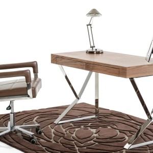 Escritorio de oficina moderno Ferris de nogal