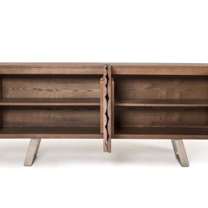 Buffet Modrest Finley Mid-Century de nogal