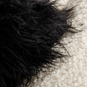 Divani Casa Gannet - Silla de tela Glam Beige