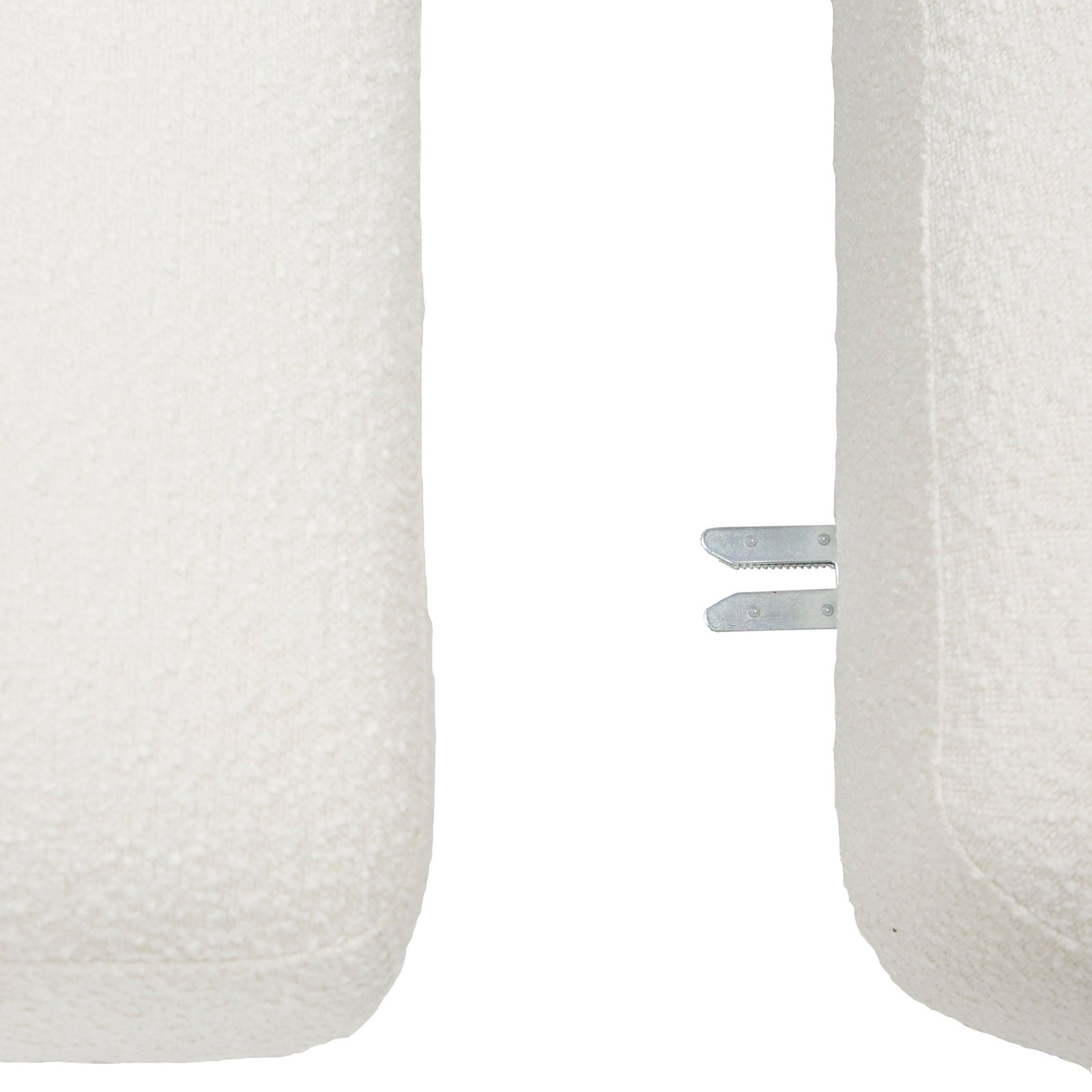 Divani Casa Gilbert - Sofá seccional modular de tela blanca contemporánea - Image 3