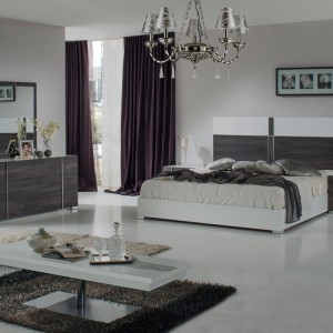 Espejo gris moderno italiano Nova Domus Corrado