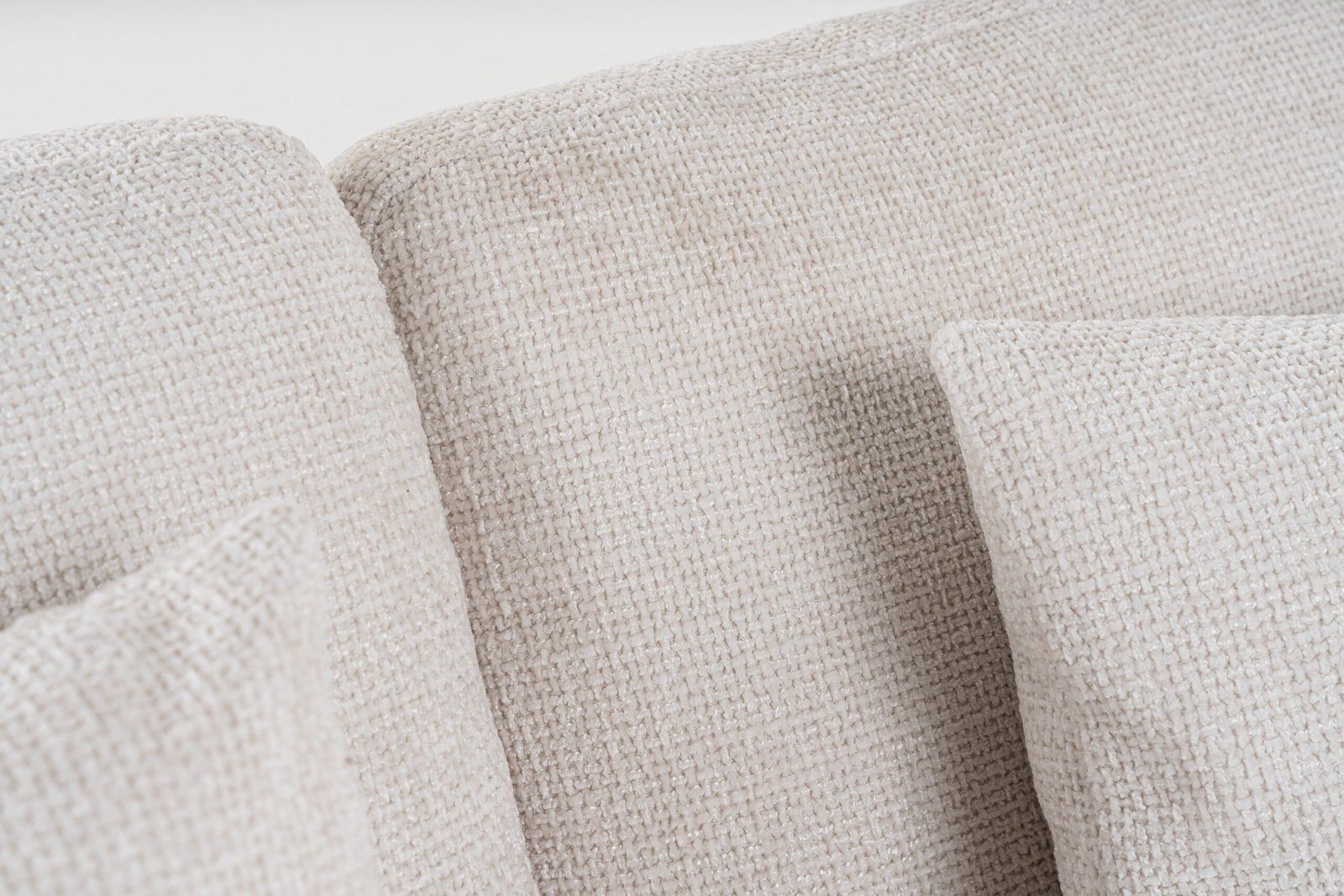 Divani Casa Gloria - Sofá de dos plazas moderno de tela blanca - Image 5