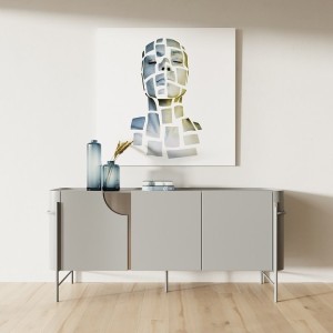 Modrest Hadley - Buffet gris mate