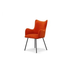 Modrest Judith - Silla de comedor roja moderna