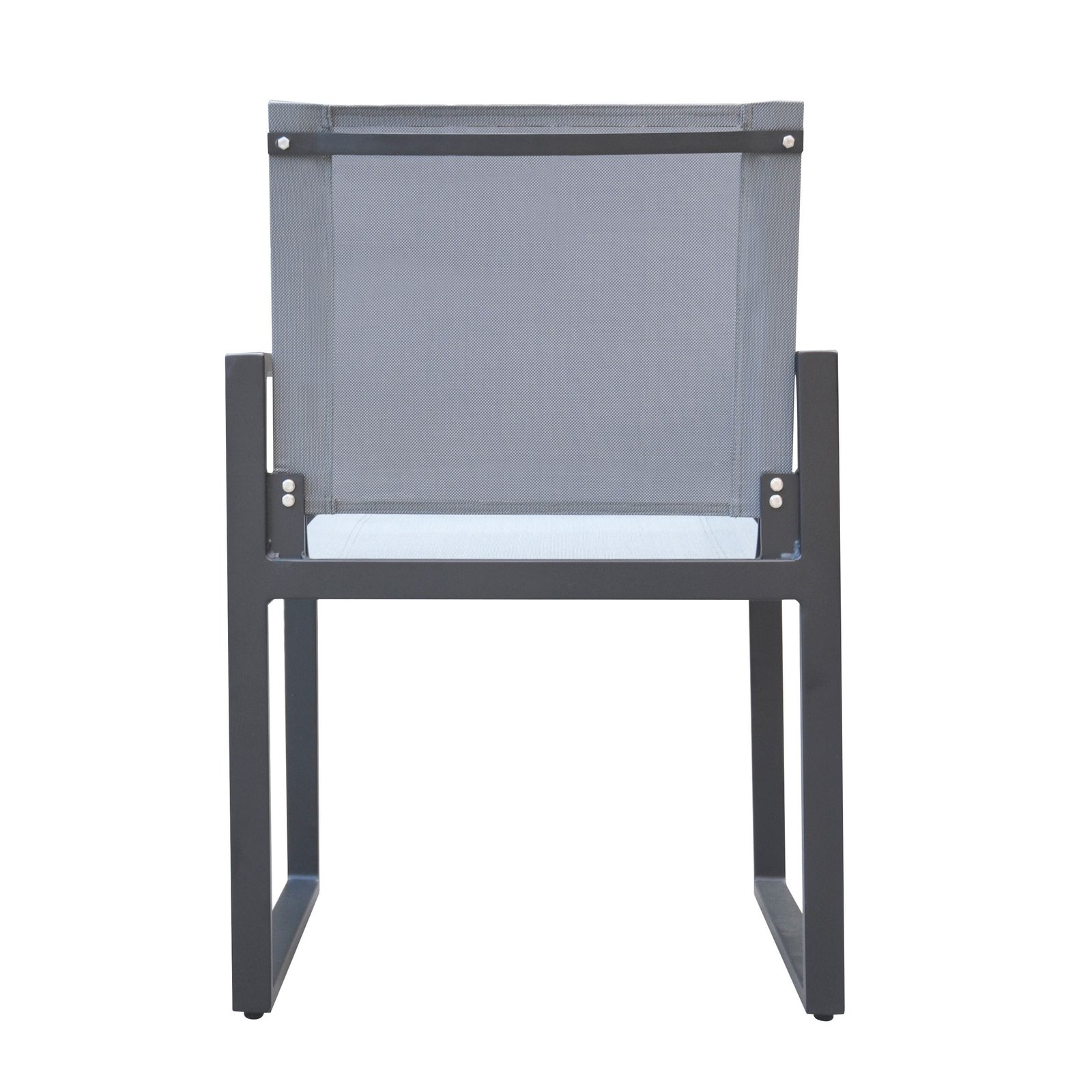 Renava Kayak - Sillón de comedor de exterior moderno de carbón (juego de 2) - Image 5