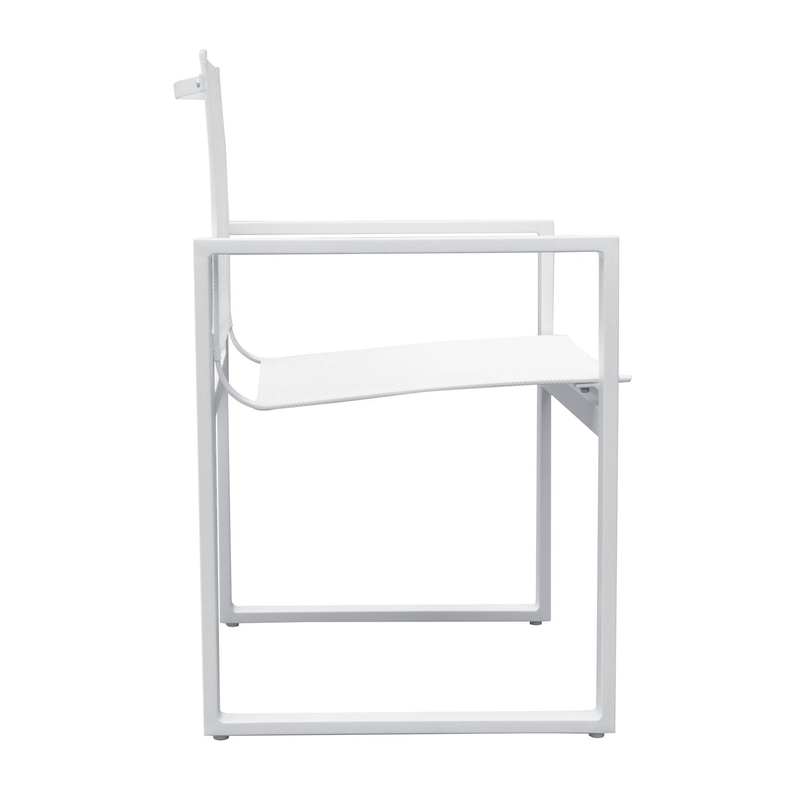 Renava Kayak - Sillón de comedor de exterior blanco moderno (juego de 2) - Image 2