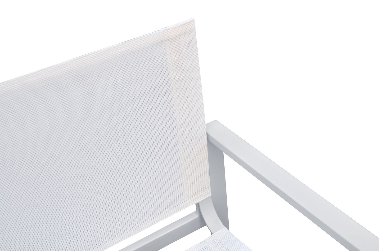 Renava Kayak - Sillón de comedor de exterior blanco moderno (juego de 2) - Image 5