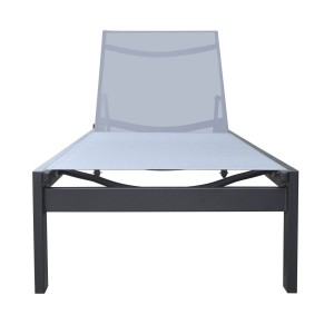 Renava Kayak - Chaise Lounge de exterior de carbón moderno