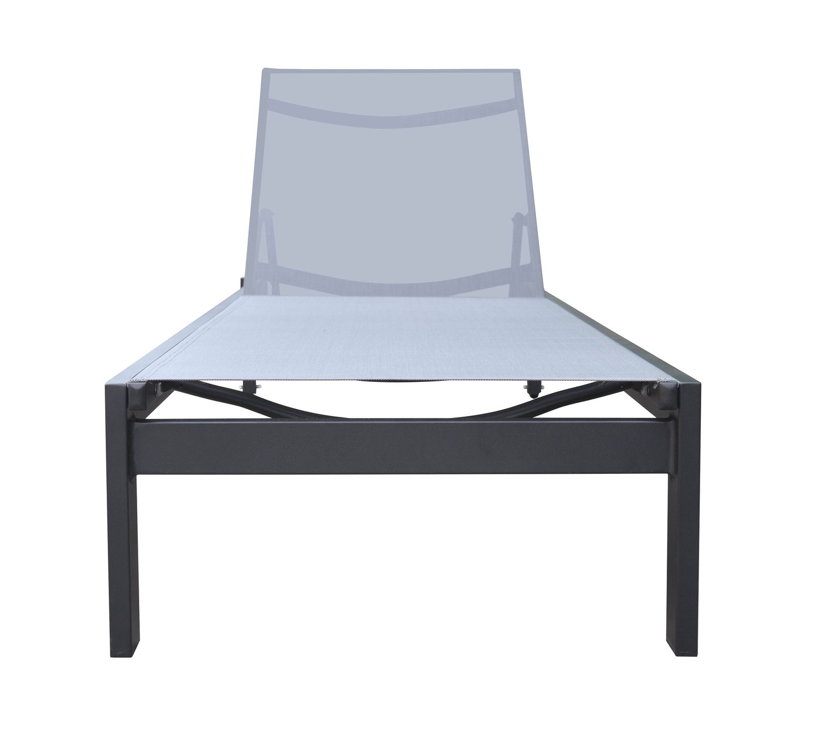 Renava Kayak – Chaise Lounge de exterior de carbón moderno
