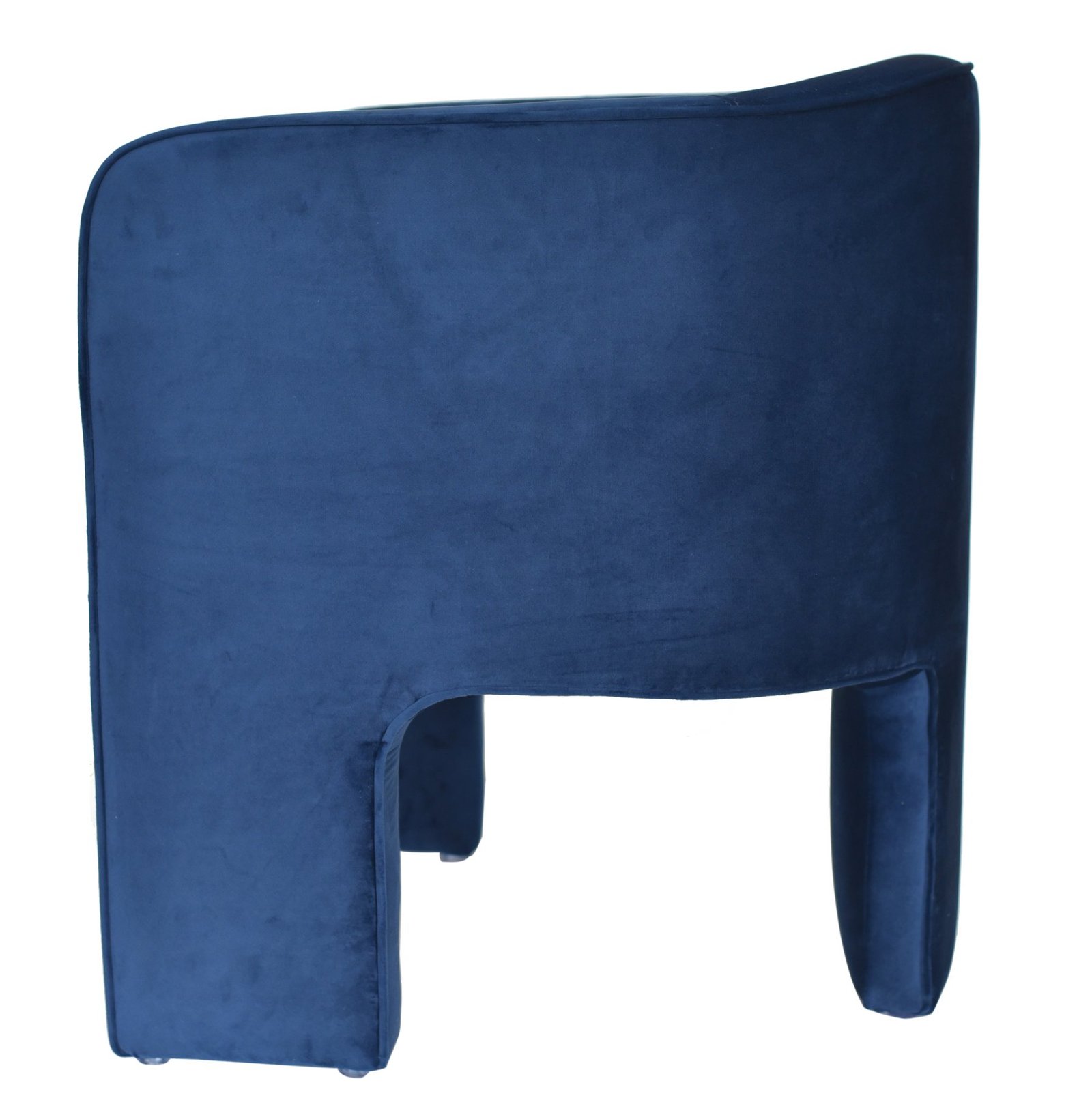 Modrest Kyle - Silla decorativa moderna de terciopelo azul - Image 2