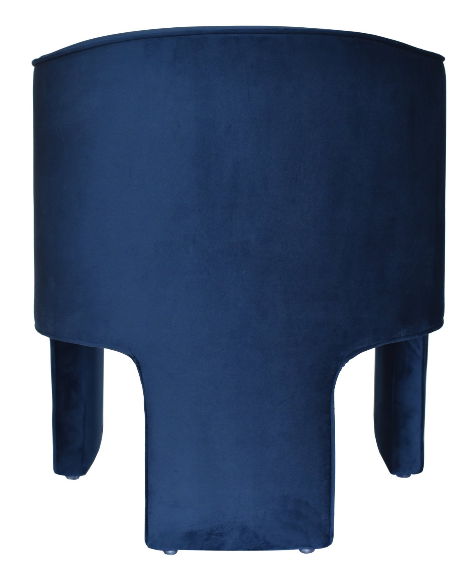 Modrest Kyle - Silla decorativa moderna de terciopelo azul - Image 4