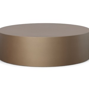 Modrest - Mesa de centro grande redonda moderna Laura