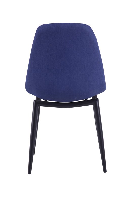 Zella - Silla de comedor moderna azul (juego de 2) - Image 3