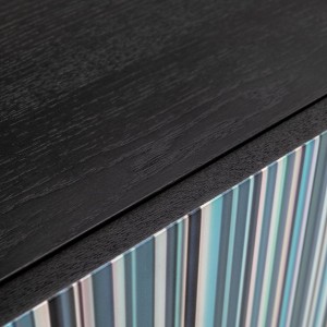 Modrest Macoy - Buffet moderno multicolor + fresno negro