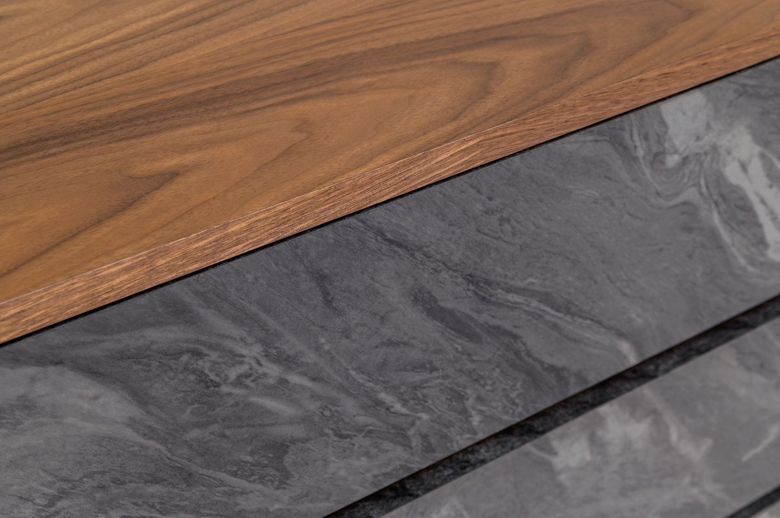 Nova Domus Metcalf - Cómoda Mid-Century de nogal y gris - Image 4