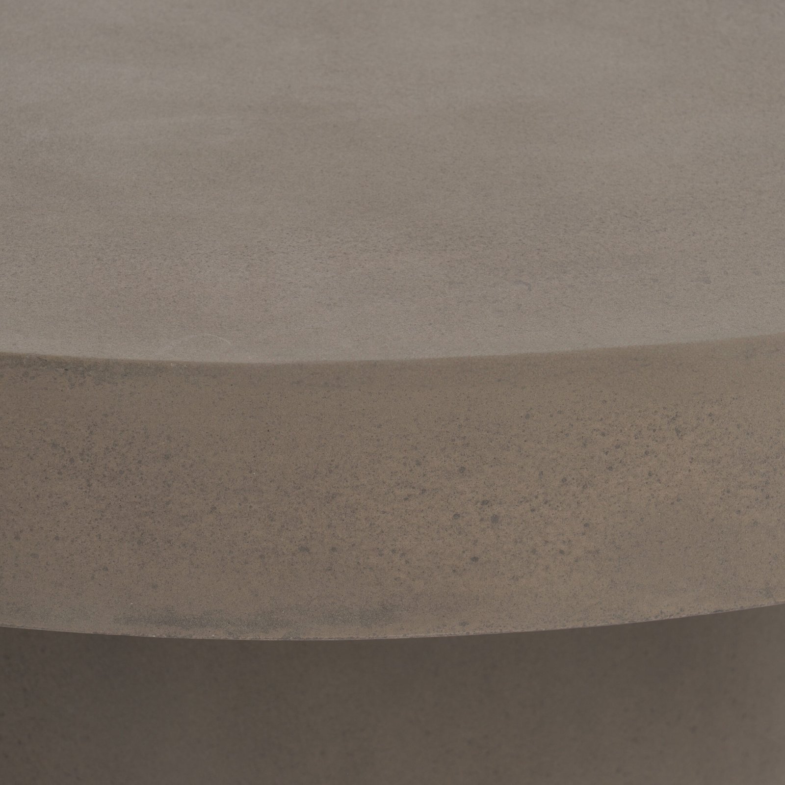 Modrest Morley - Mesa de centro redonda moderna de hormigón - Image 3