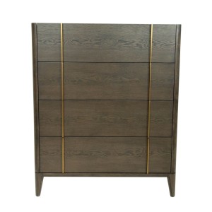 Modrest Oakley - Cofre marrón oscuro de mediados de siglo