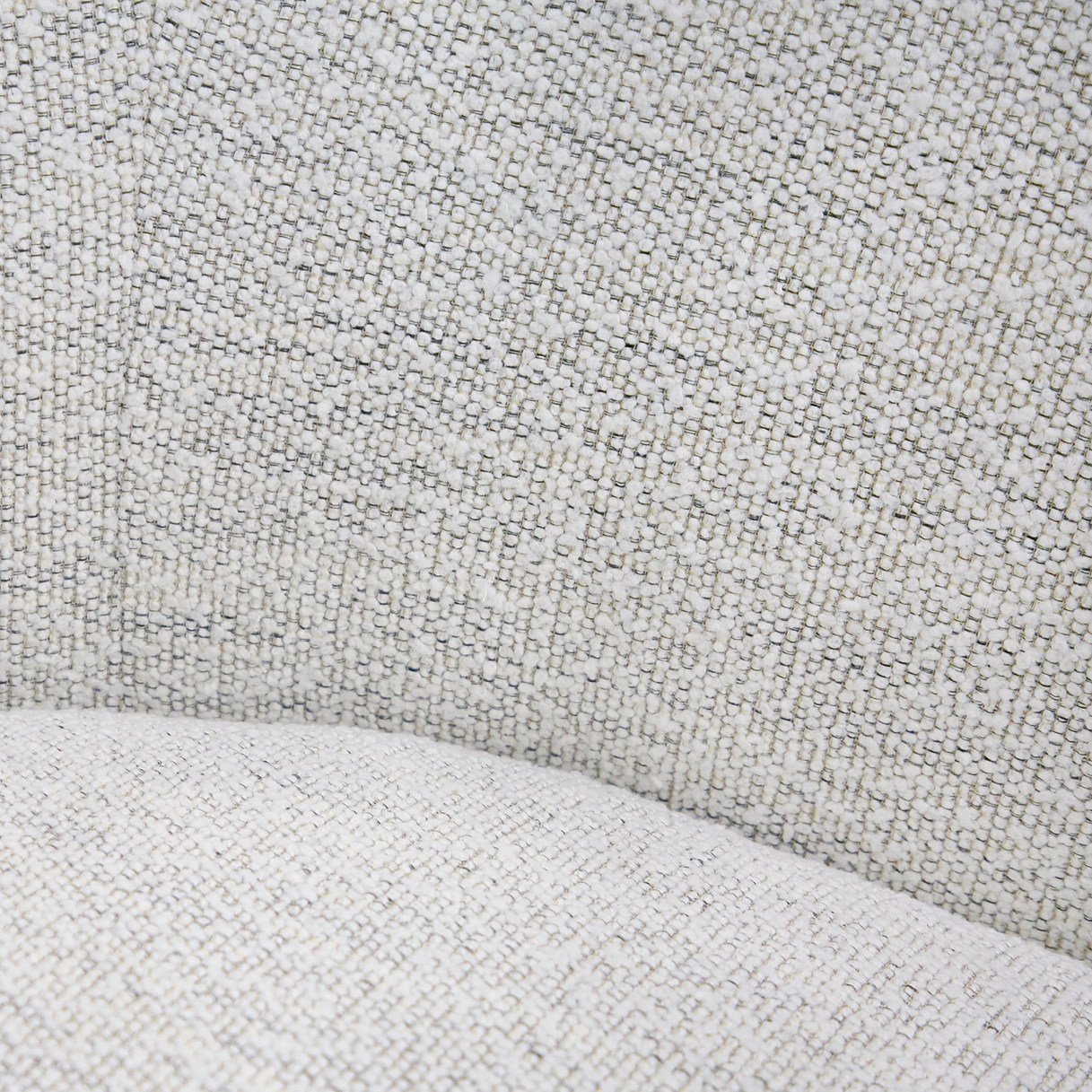 Modrest Omaha - Sofá moderno de tela en color blanco roto - Image 4