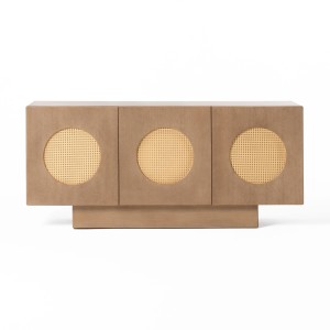 Nova Domus Oshana - Buffet moderno de roble blanco