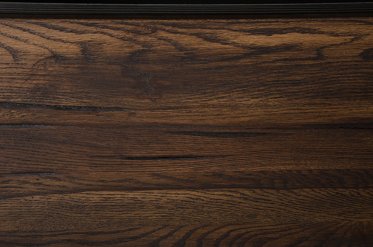 Cómoda moderna Modrest Wharton de roble envejecido oscuro - Image 3