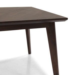 Modrest Roger - Mesa de comedor de acacia de mediados de siglo