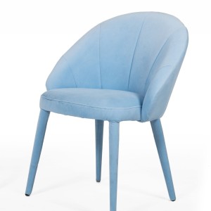Modrest Sanders - Silla de comedor azul moderna