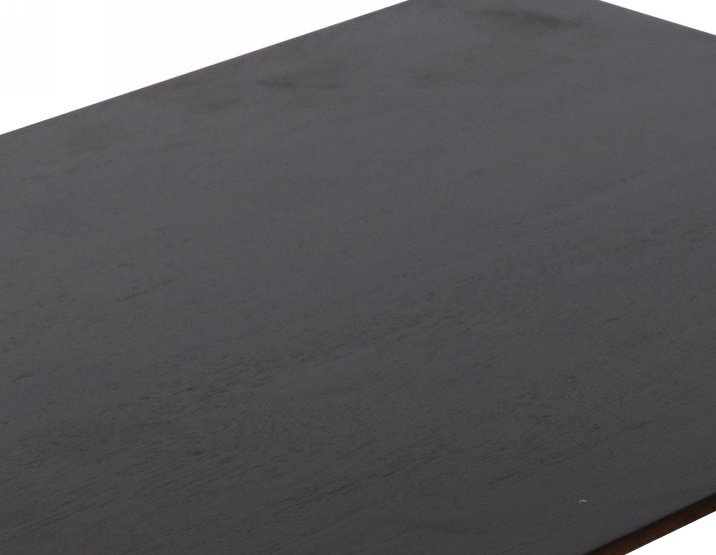 Modrest Shane - Mesa de comedor moderna de acacia y latón - Image 3