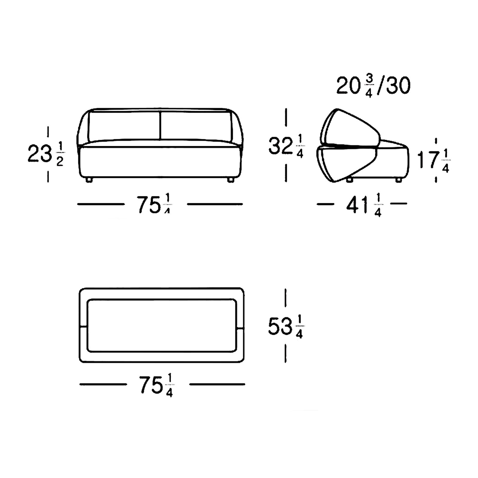 Divani Casa Lerner – Sofá cama moderno de tela gris claro