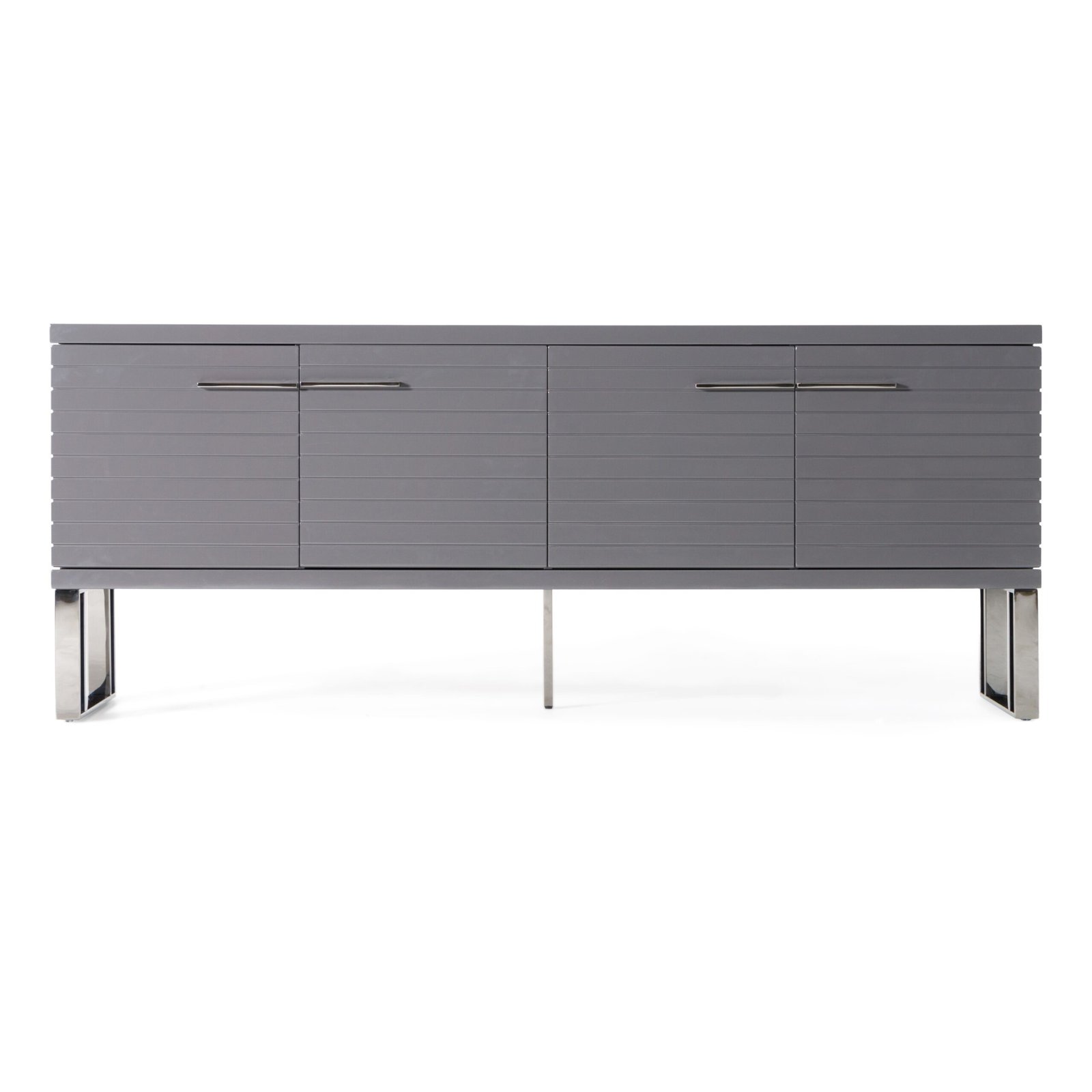 Modrest Splendor - Buffet de listones gris brillante