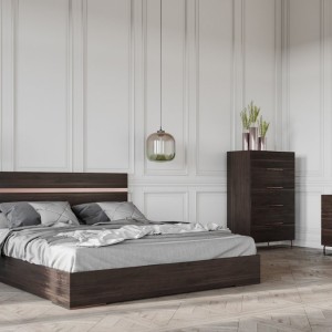 Cómoda Nova Domus Benzon Modern Dark Rovere