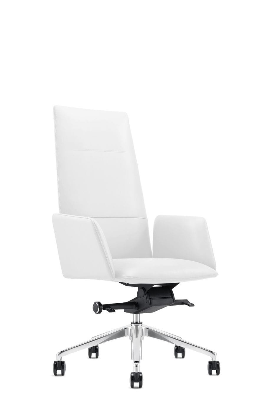Modrest Tricia - Silla de oficina ejecutiva moderna con respaldo alto en color blanco - Image 2