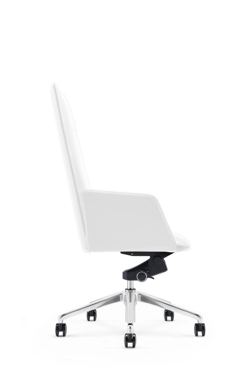 Modrest Tricia - Silla de oficina ejecutiva moderna con respaldo alto en color blanco - Image 3
