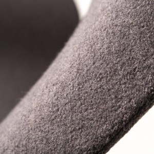 Sillón Modrest Alya moderno de tela gris