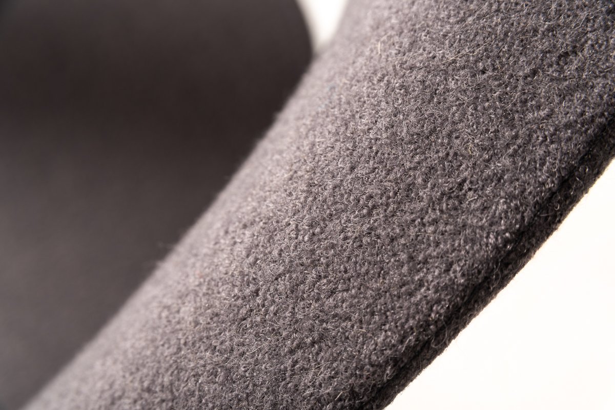 Sillón Modrest Alya moderno de tela gris
