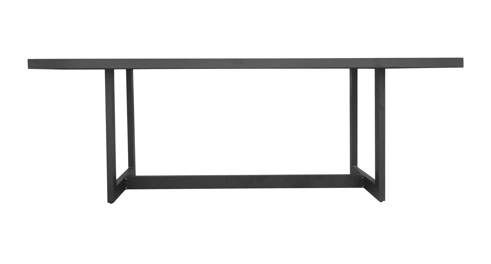 Renava Wake + Kayak – Juego de mesa de comedor gris moderno para exterior