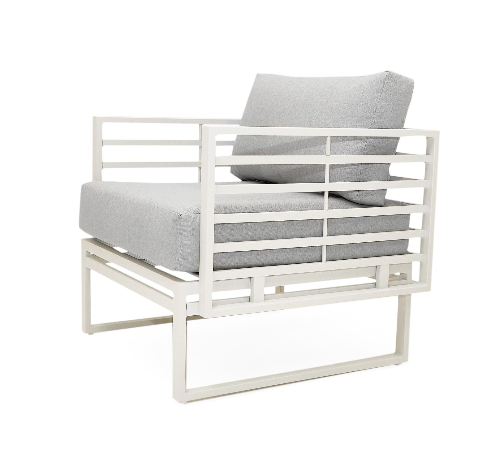 Renava Wharf - Conjunto de sofás de exterior gris claro y blanco - Image 5