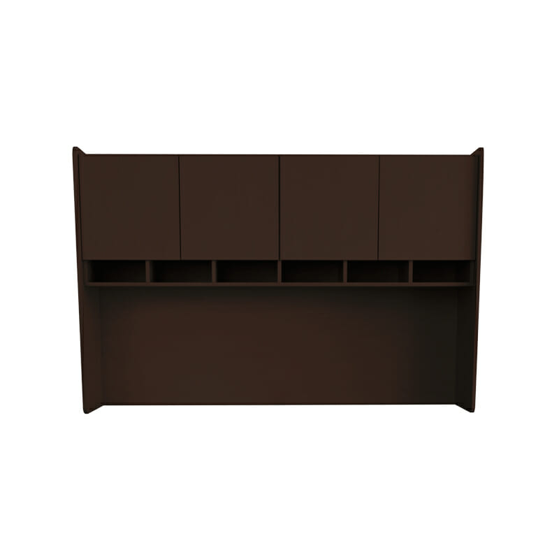Librero Sobre Credenza de 4 Puertas Elite 1.77