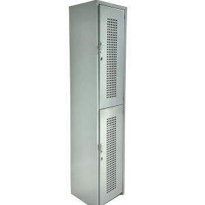 Locker 2 Puerta 1.80x38x37 Perforado