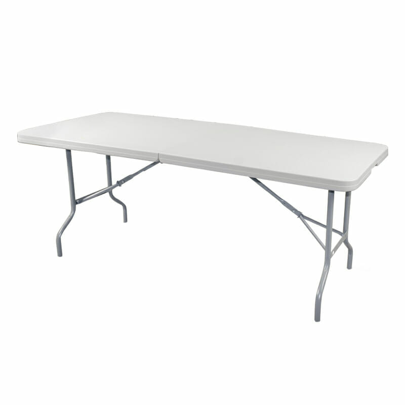 Mesa Plegable Rectangular 2 Secciones OFIK 1.83 * 76 Plástico
