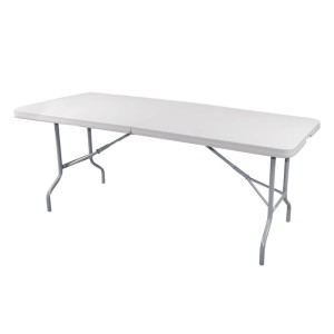 Mesa Plegable Rectangular 2 Secciones OFIK 2.44 * 76 Plástico