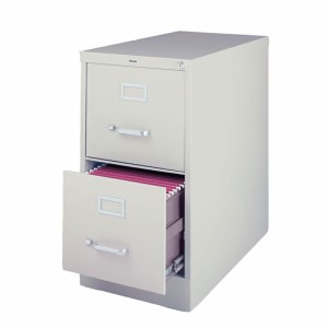 Archivero Metalico Vertical Tamaño Carta 2 Gavetas